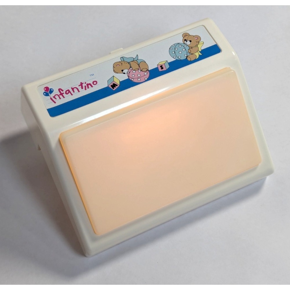 Vintage Infantino Crib Light 184-001 84001 Baby Nursery Night Light 1980s